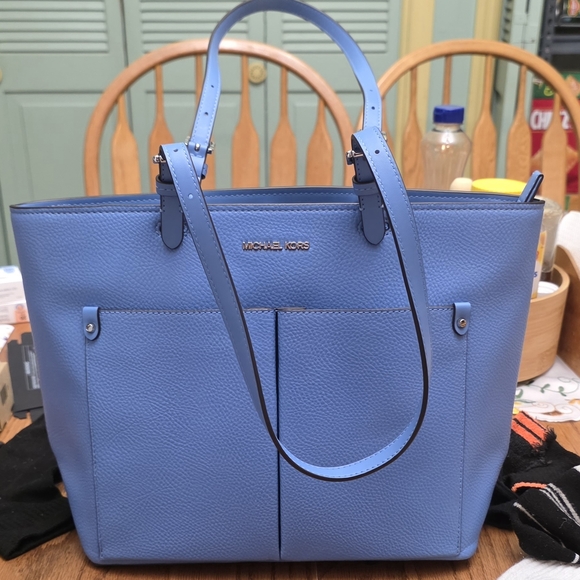 Michael Kors Handbags - Michael Kors Sky Blue Tote